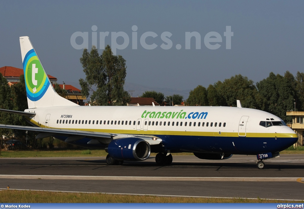 N739MA, Boeing 737-800, Transavia