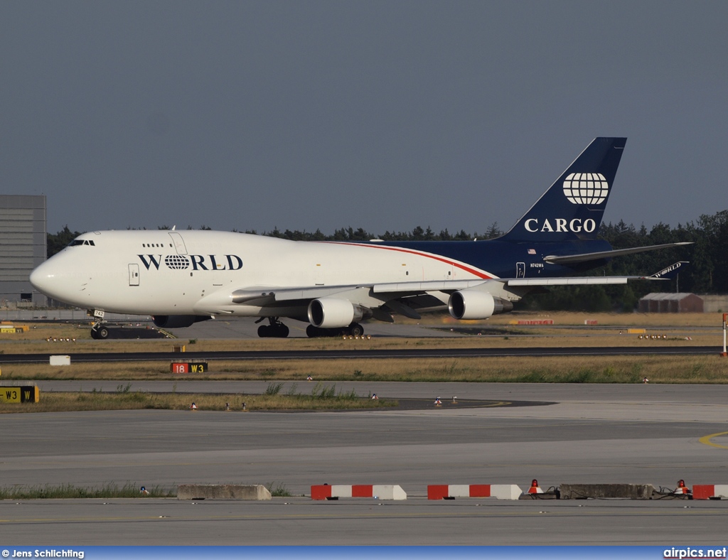 N742WA, Boeing 747-400SF, World Airways