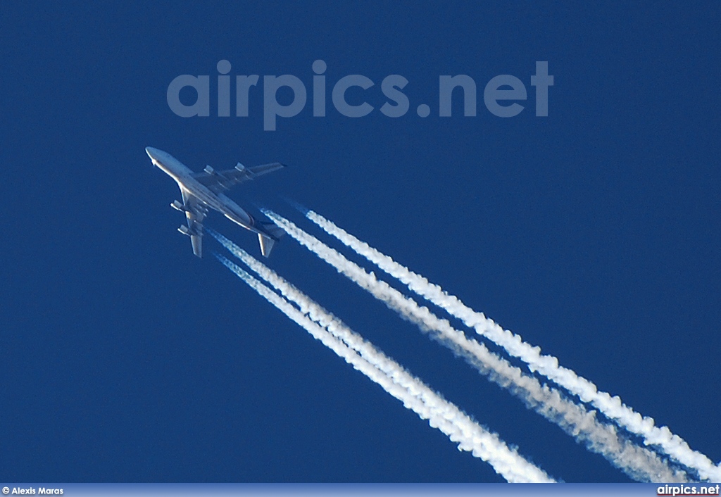 N743WA, Boeing 747-400, World Airways Cargo