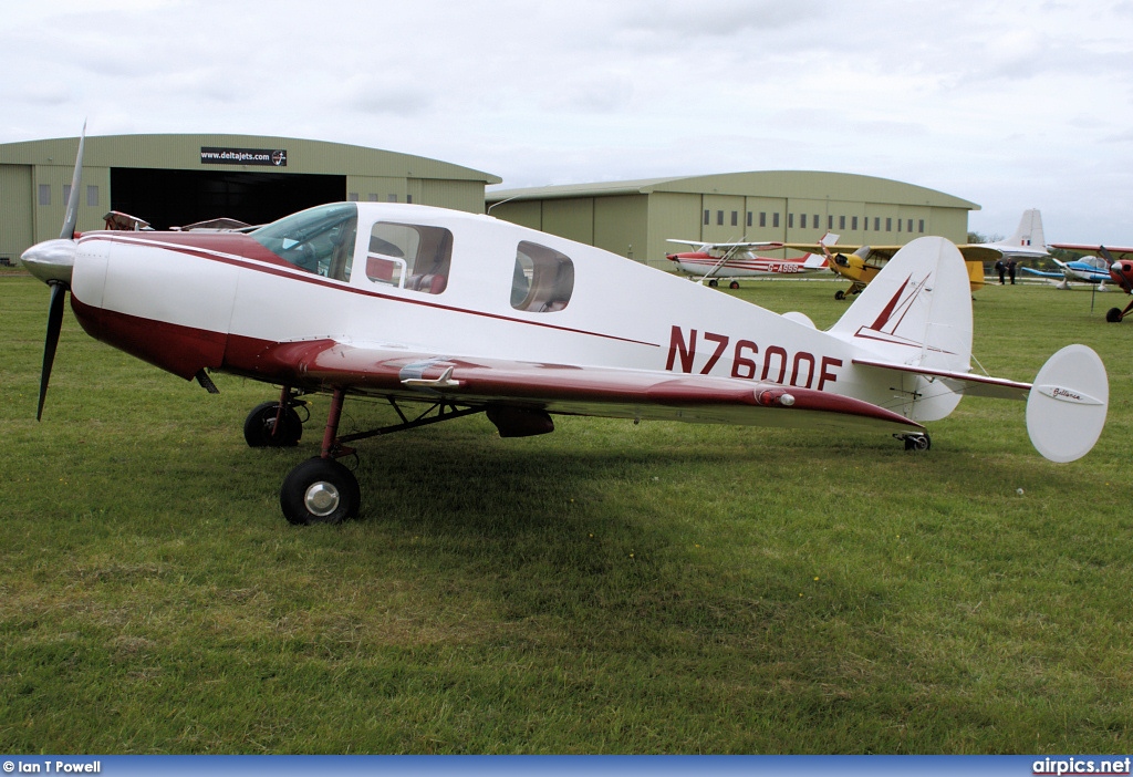 N7600E, Bellanca 14-19-3 Cruisemaster, Private