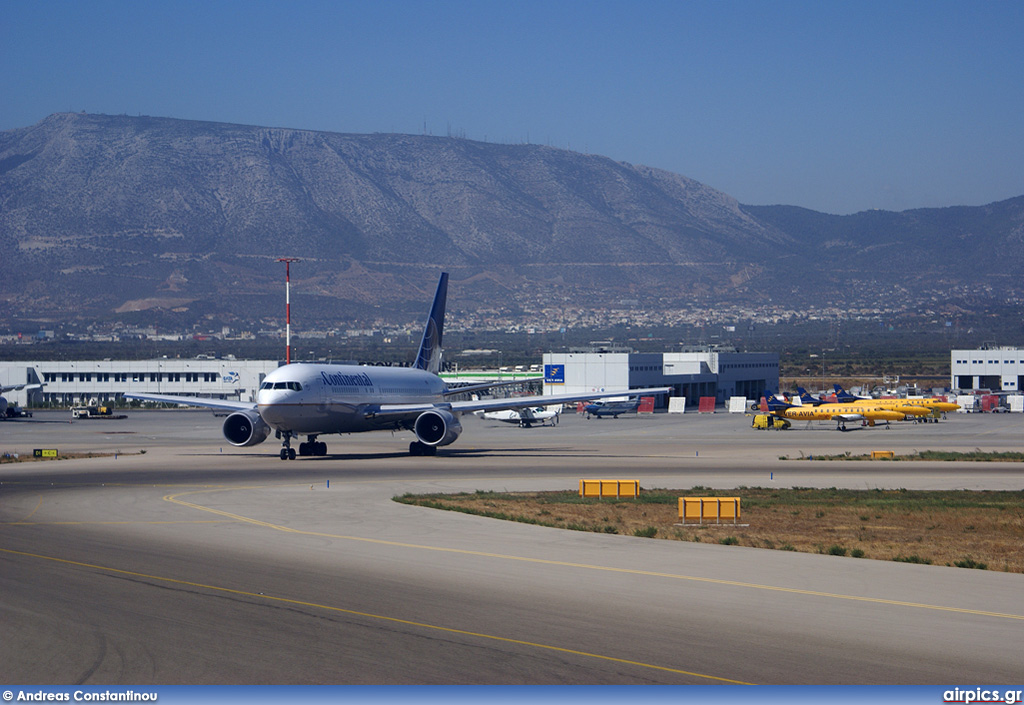 N76156, Boeing 767-200ER, Continental Airlines