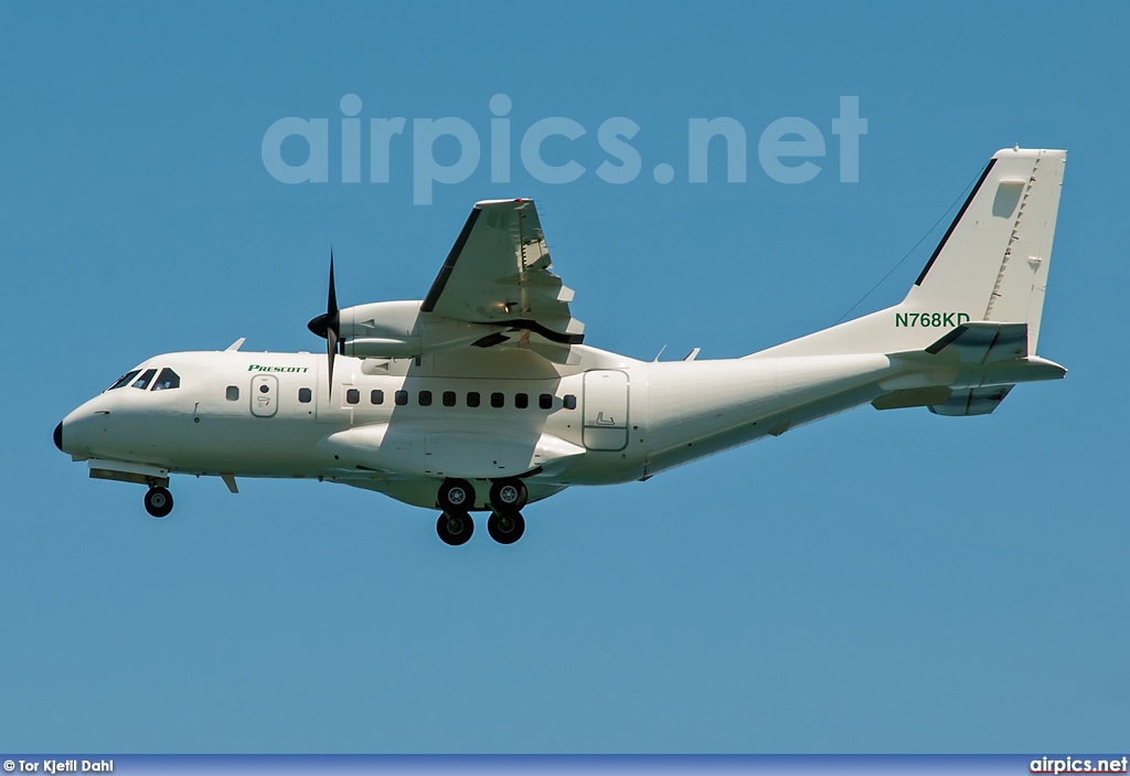 N768KD, Casa CN-235-300, Prescott Support