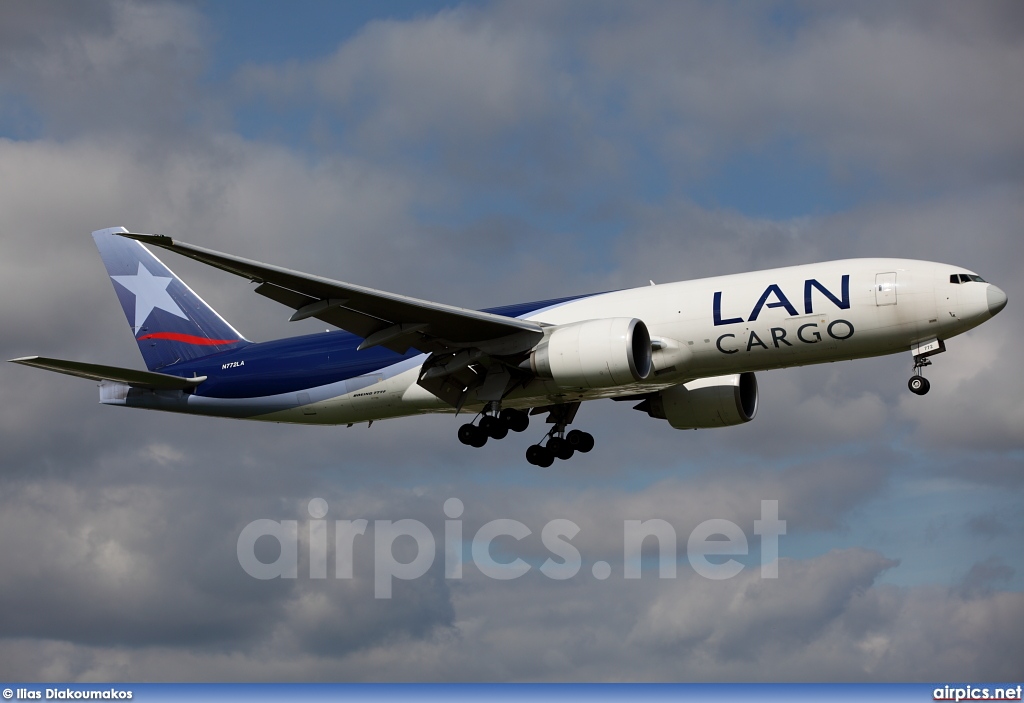 N772LA, Boeing 777F, Lan Chile Cargo