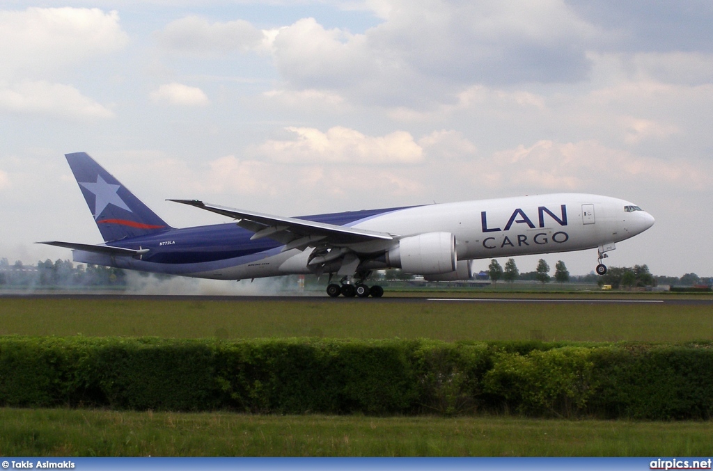 N772LA, Boeing 777F, Lan Chile Cargo