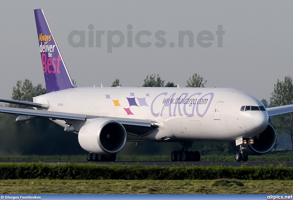 N775SA, Boeing 777F, Thai Cargo