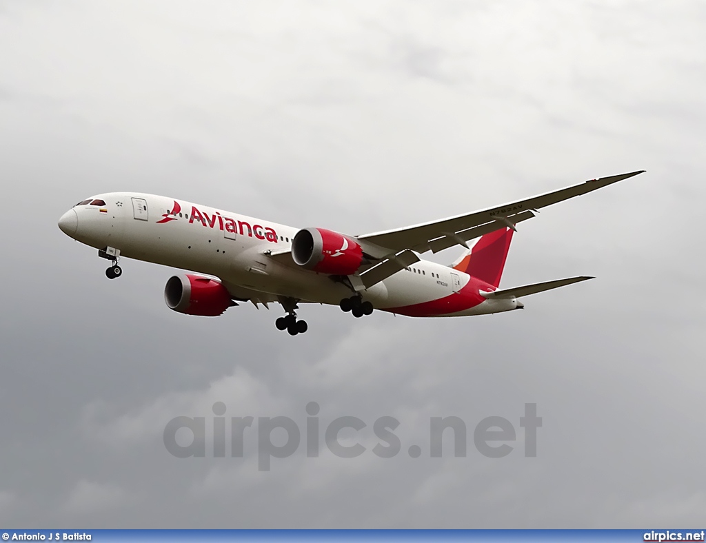 N782AV, Boeing 787-8 Dreamliner, Avianca