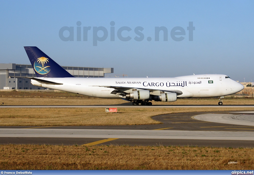 N783SA, Boeing 747-200F(SCD), Saudi Arabian Cargo