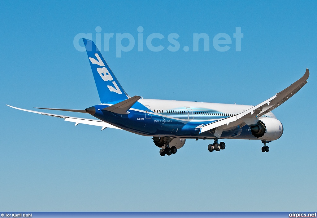 N787BX, Boeing 787-8 Dreamliner, Boeing