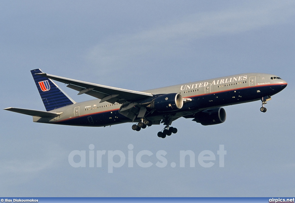 N788UA, Boeing 777-200ER, United Airlines