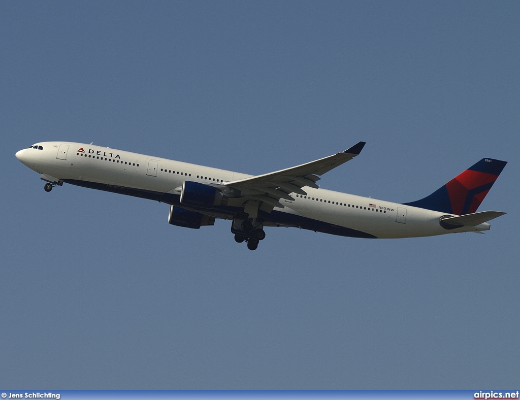 N801NW, Airbus A330-300, Delta Air Lines