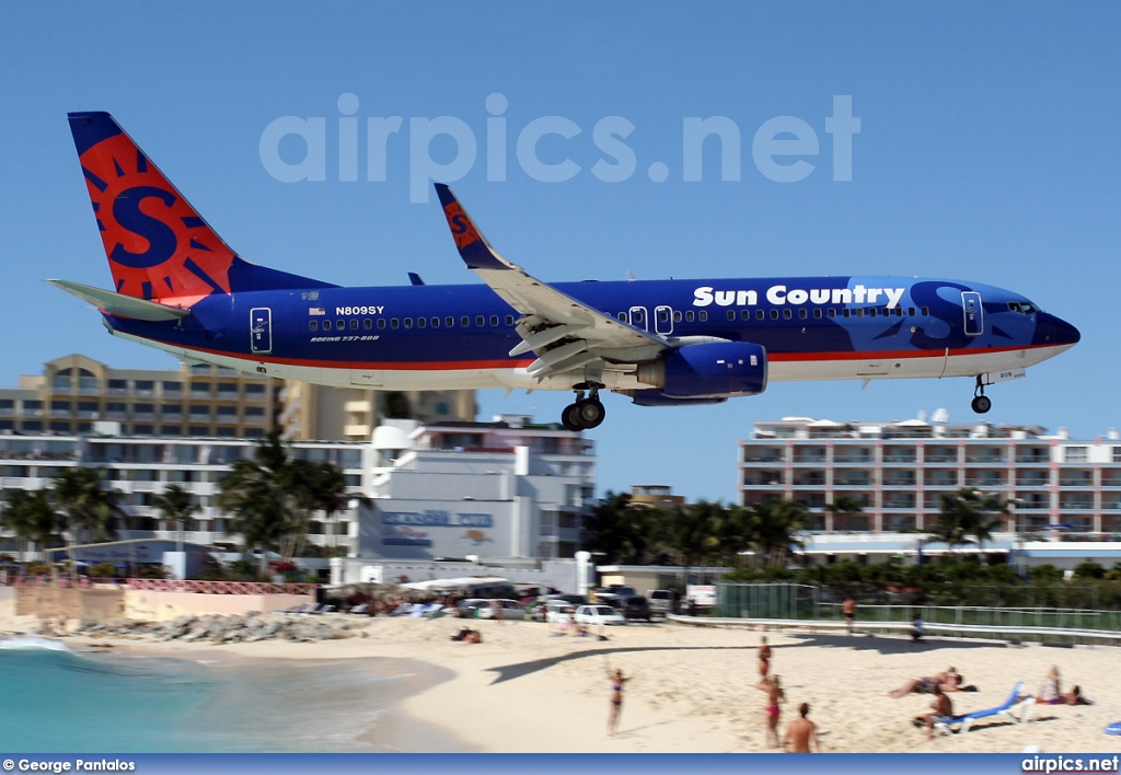 N809SY, Boeing 737-800, Sun Country Airlines