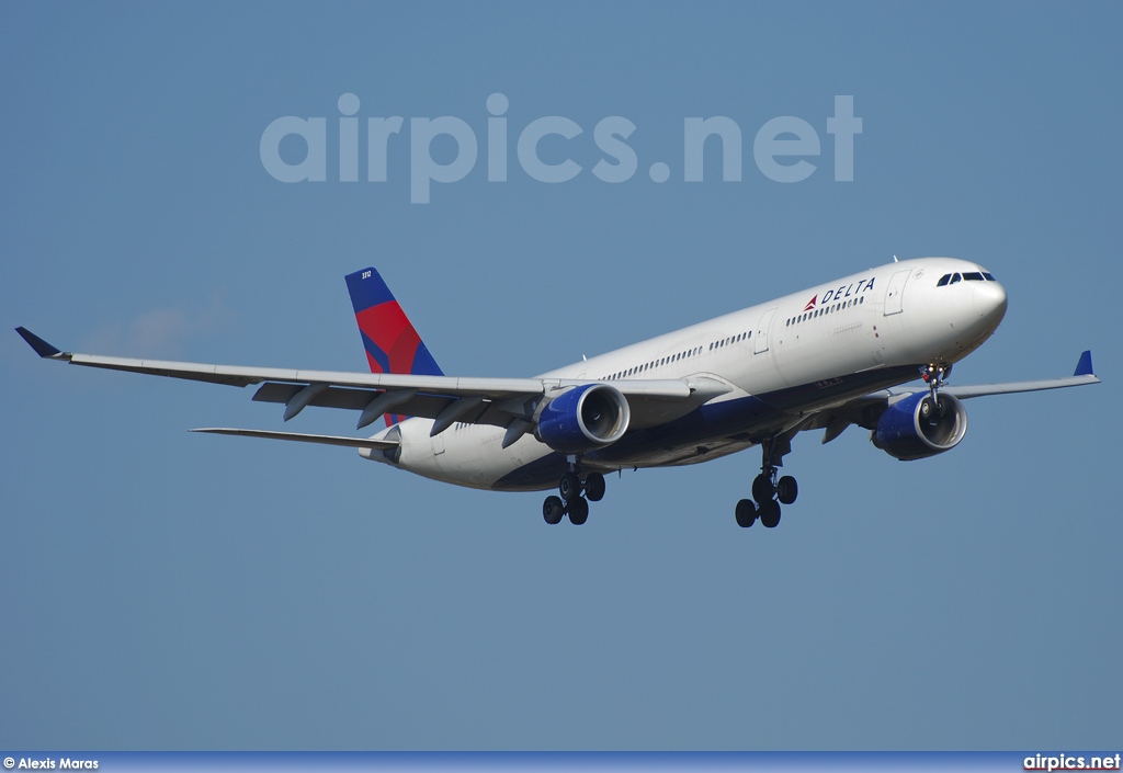 N812NW, Airbus A330-300, Delta Air Lines