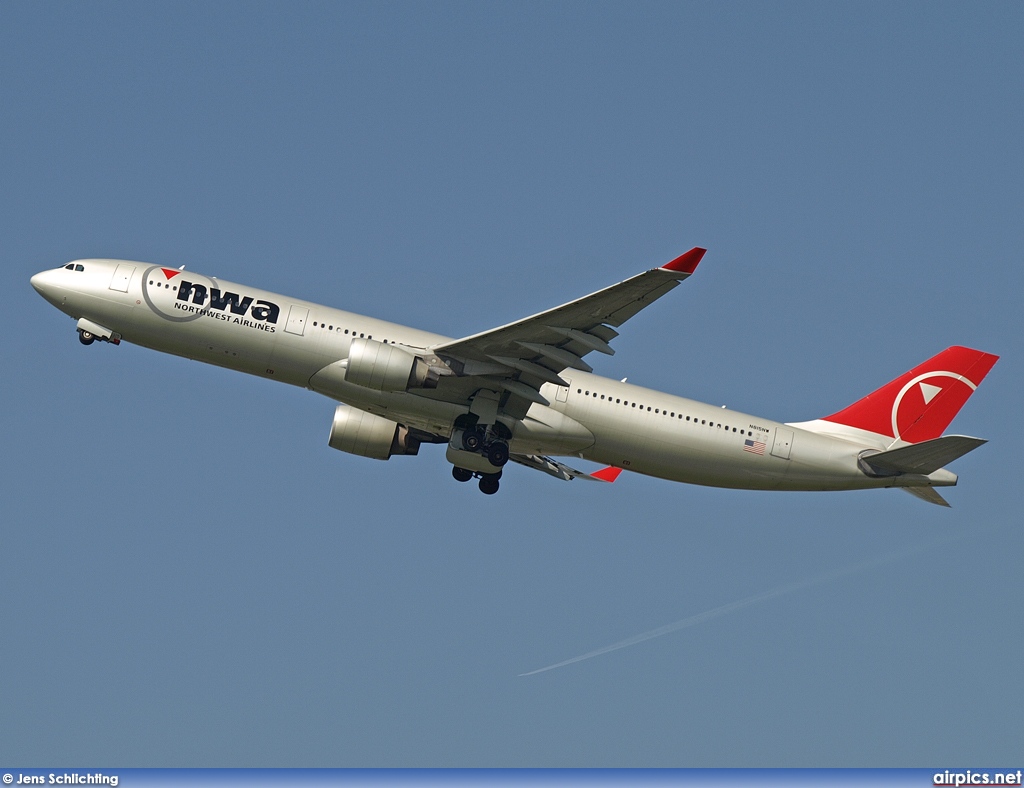 N815NW, Airbus A330-300, Northwest Airlines