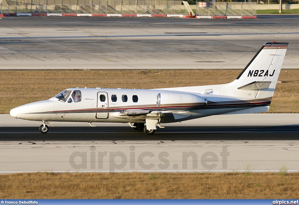 N82AJ, Cessna 501-Citation ISP, Private