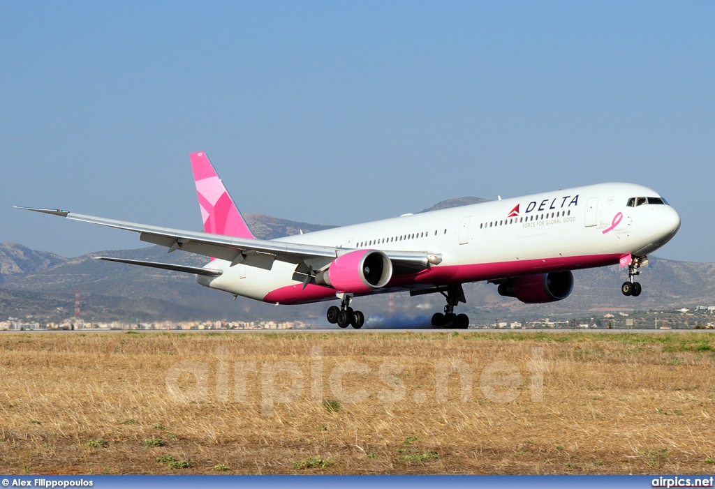 N845MH, Boeing 767-400ER, Delta Air Lines