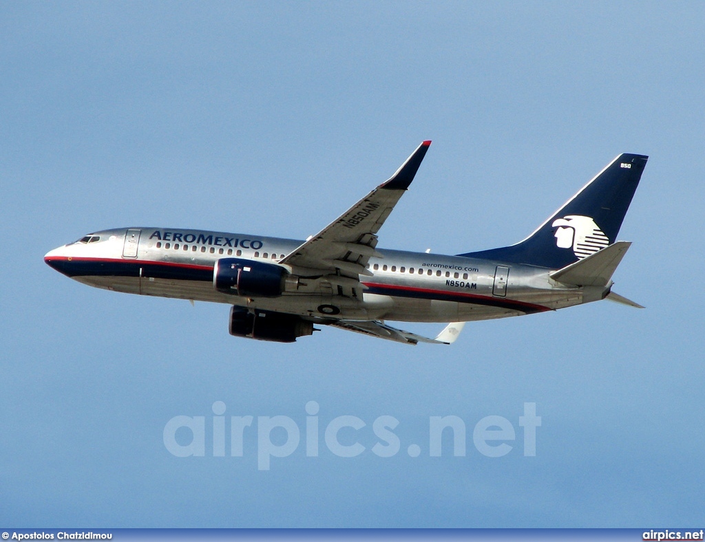 N850AM, Boeing 737-700, Aeromexico