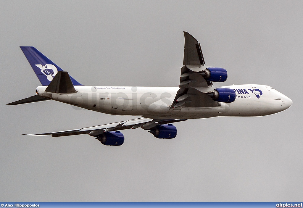 N851GT, Boeing 747-8F(SCD), Panalpina