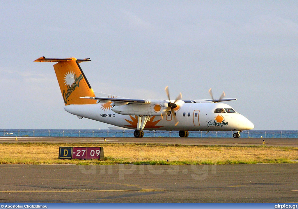 N880CC, De Havilland Canada DHC-8-100 Dash 8, Caribbean Sun Airlines