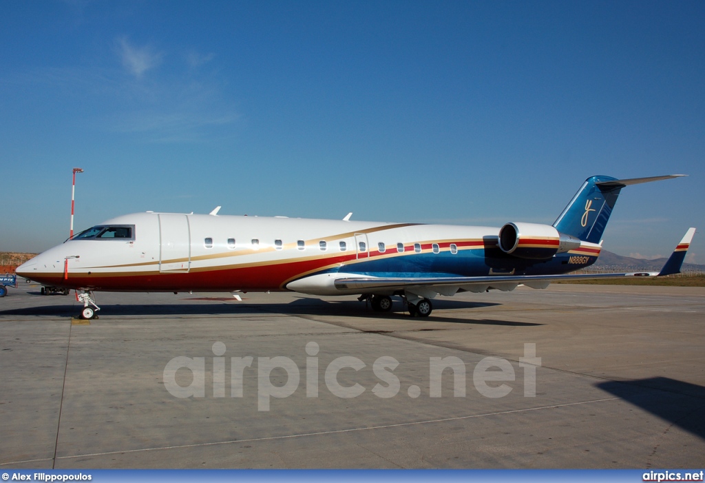 N888GY, Bombardier Challenger 850, Private