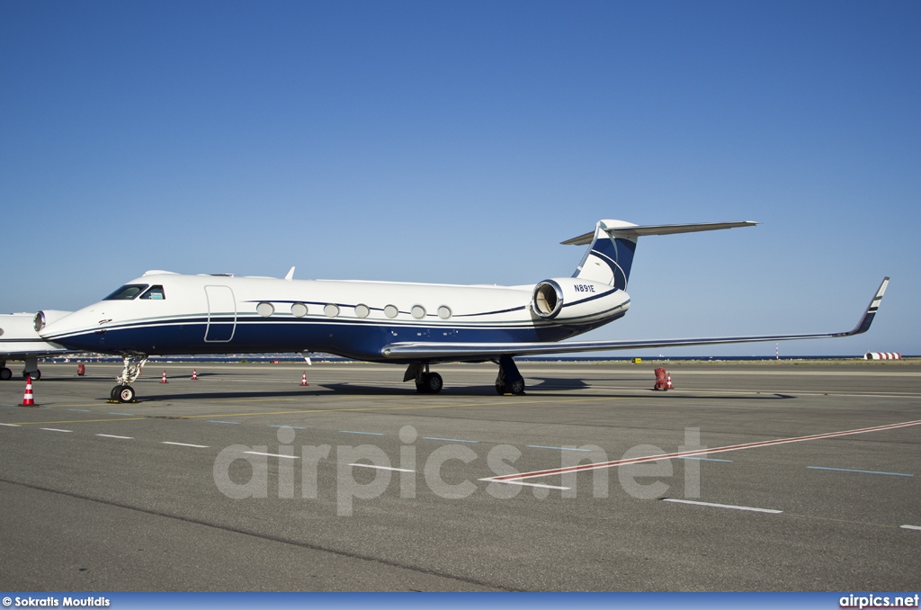 N891E, Gulfstream G550, Private