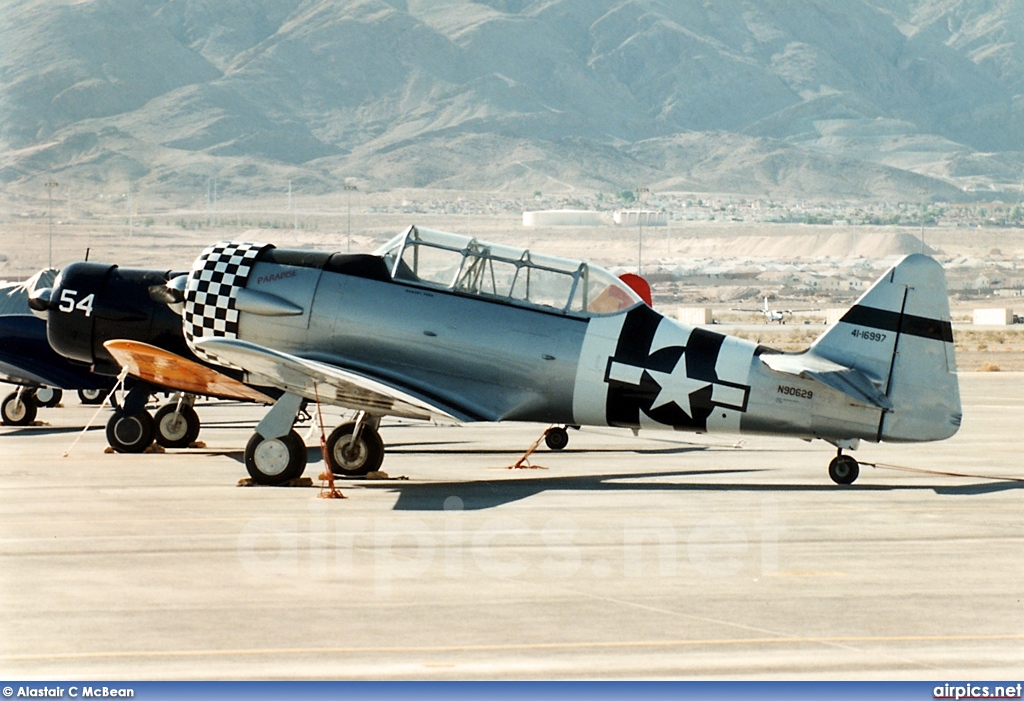N90629, North American AT-6A Texan, Private