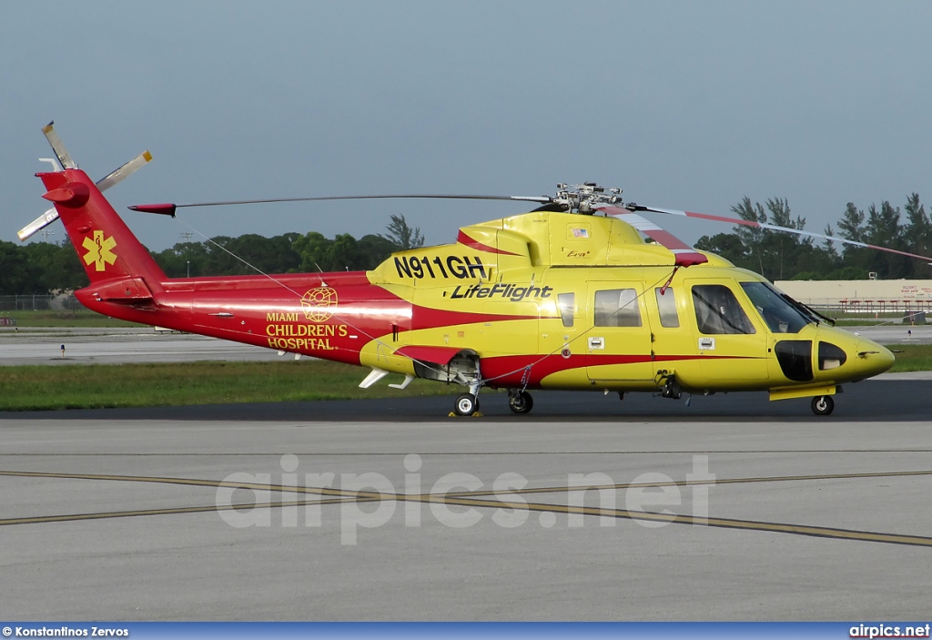 N911GH, Sikorsky S-76-A, Private