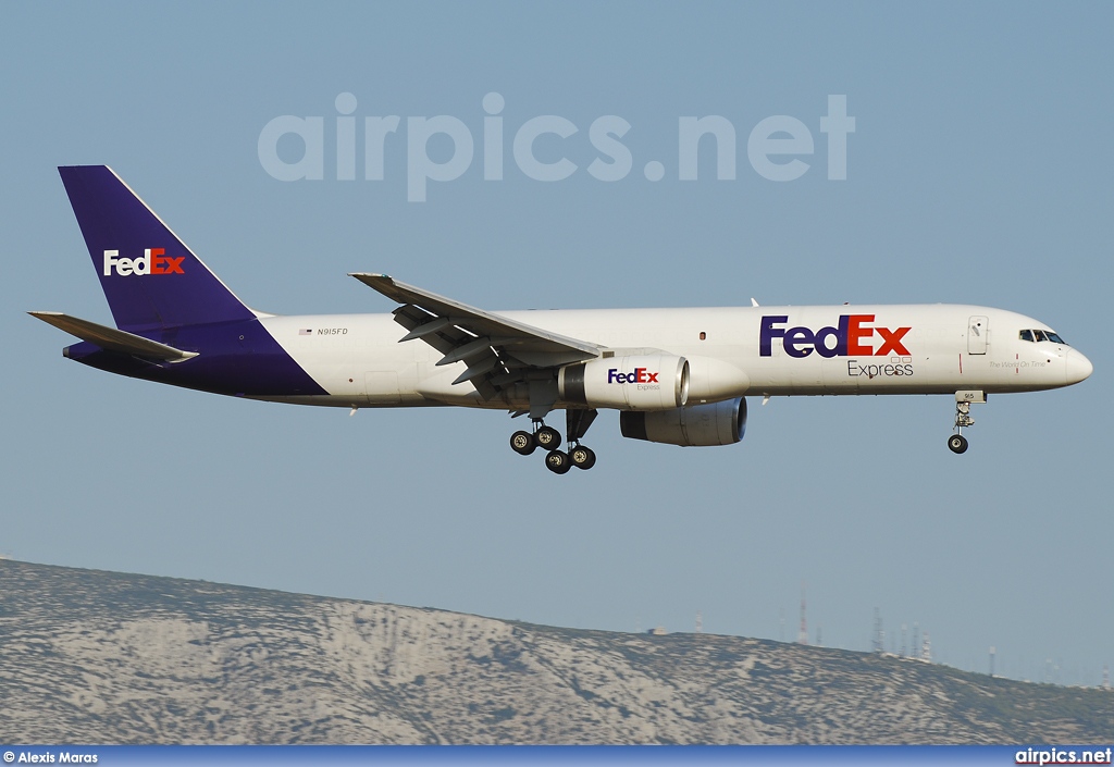 N915FD, Boeing 757-200SF, Federal Express (FedEx)