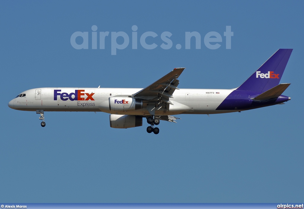 N917FD, Boeing 757-200SF, Federal Express (FedEx)