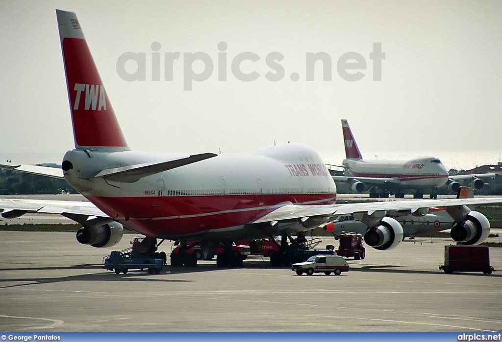 N93104, Boeing 747-100, TWA - Trans World Airlines