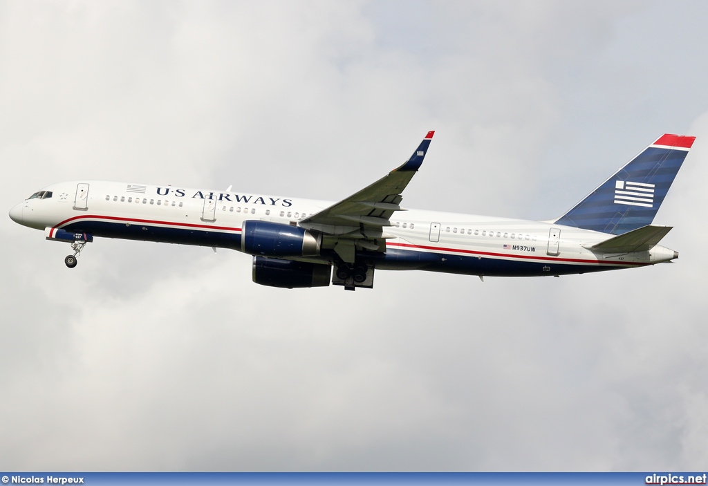 N937UW, Boeing 757-200, US Airways