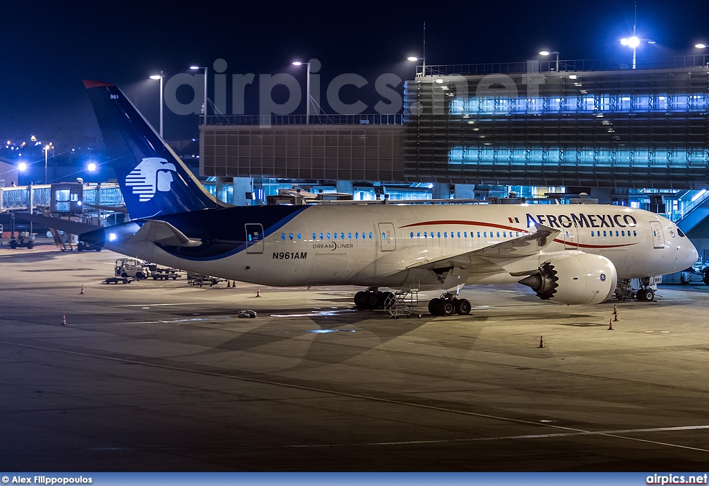 N961AM, Boeing 787-8 Dreamliner, Aeromexico