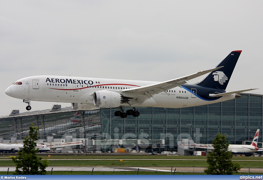 N964AM, Boeing 787-8 Dreamliner, Aeromexico