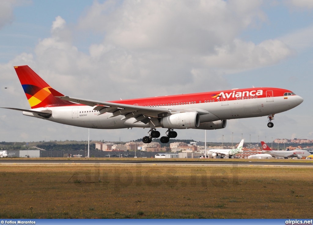 N969AV, Airbus A330-200, Avianca