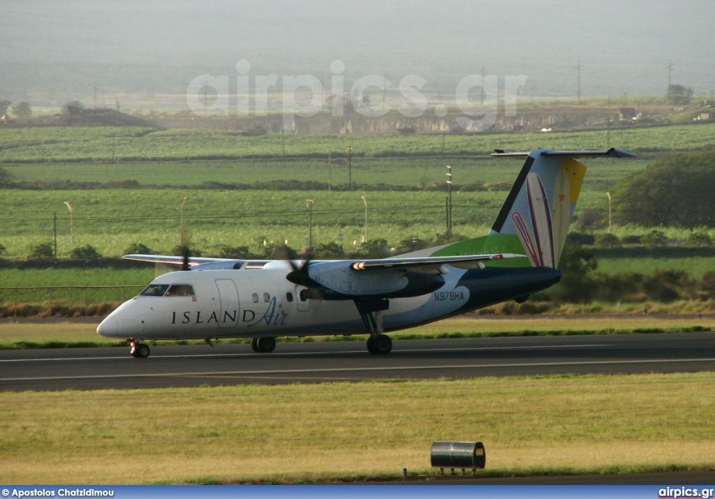 N979HA, De Havilland Canada DHC-8-100 Dash 8, Island Air