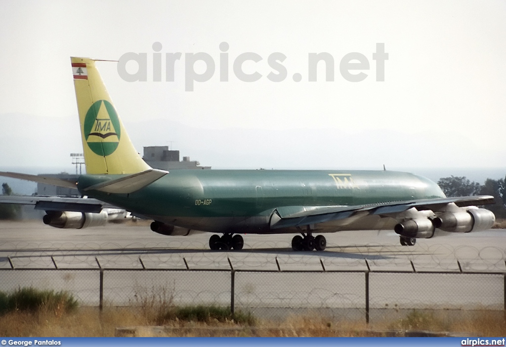 OD-AGP, Boeing 707-300C, TMA - Trans Mediterranean Airways