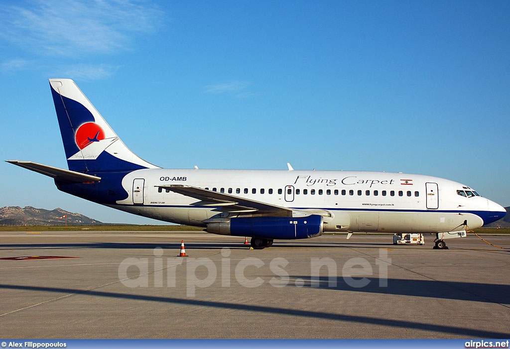 OD-AMB, Boeing 737-200Adv, Flying Carpet