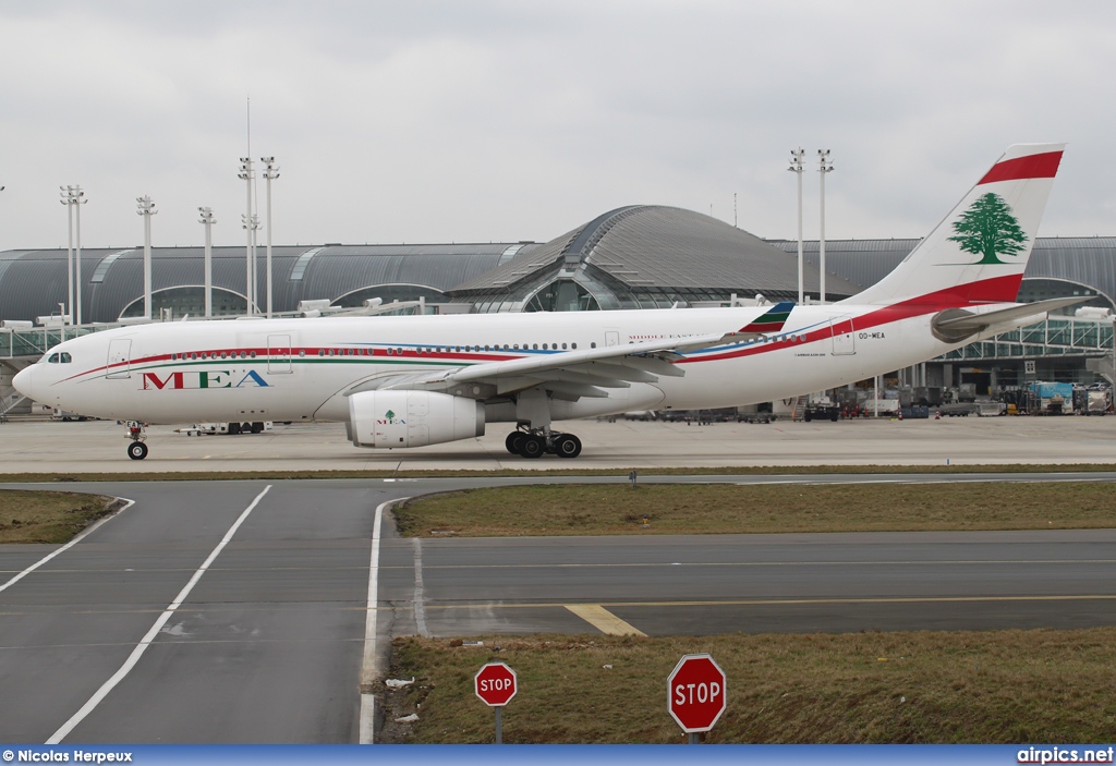 OD-MEA, Airbus A330-200, Middle East Airlines (MEA)