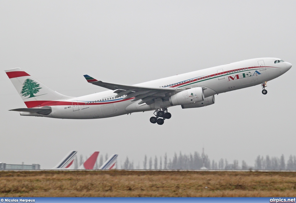 OD-MEC, Airbus A330-200, Middle East Airlines (MEA)