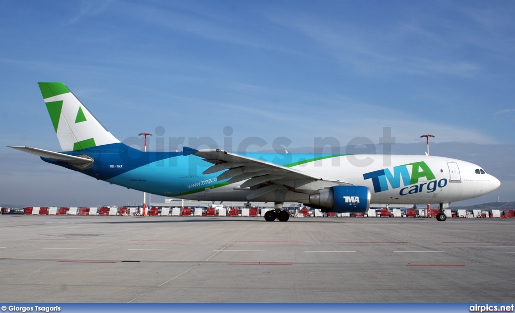 OD-TMA, Airbus A300F4-600R, TMA - Trans Mediterranean Airways