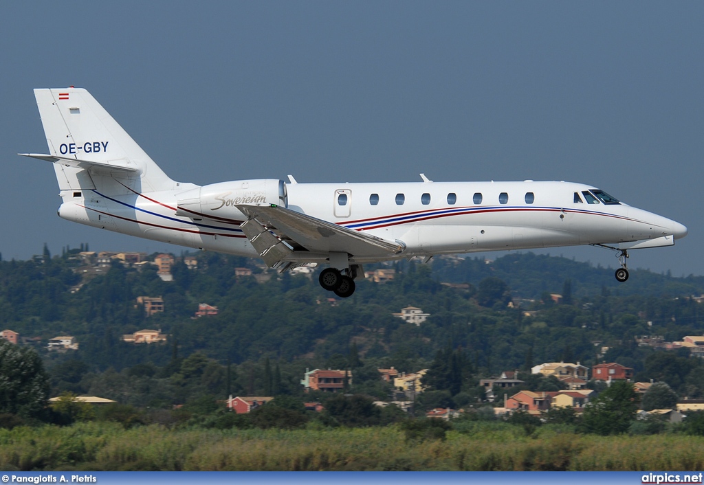 OE-GBY, Cessna 680-Citation Sovereign, Private