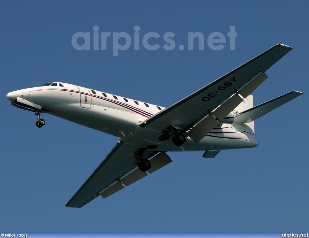 OE-GBY, Cessna 680-Citation Sovereign, Private