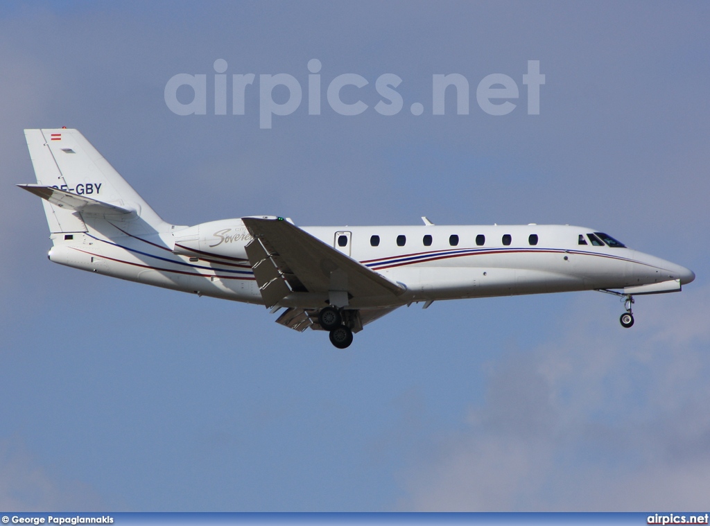 OE-GBY, Cessna 680-Citation Sovereign, Private