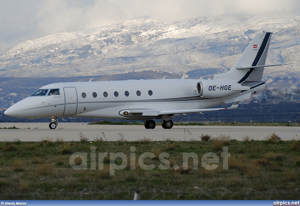 OE-HGE, Gulfstream G200, Private