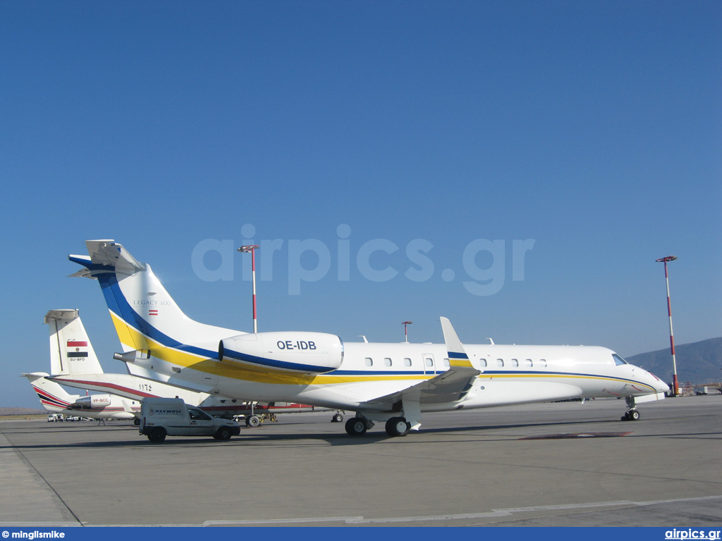 OE-IDB, Embraer Legacy 600, Private