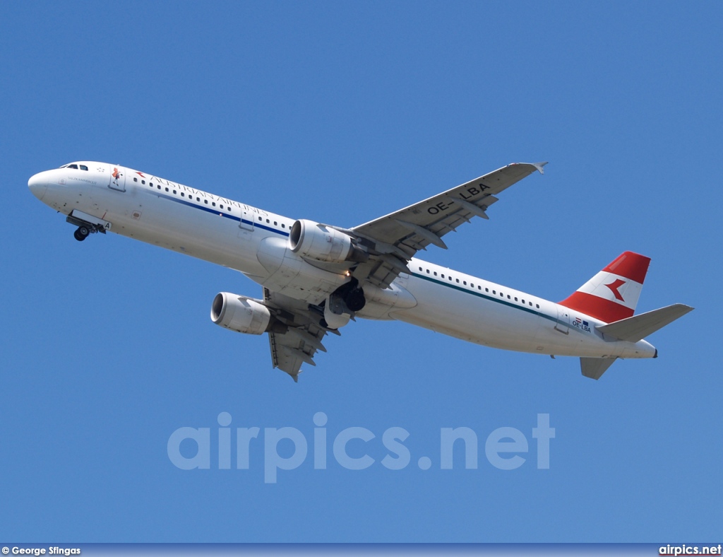 OE-LBA, Airbus A321-100, Austrian