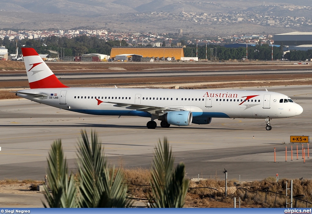 OE-LBB, Airbus A321-100, Austrian