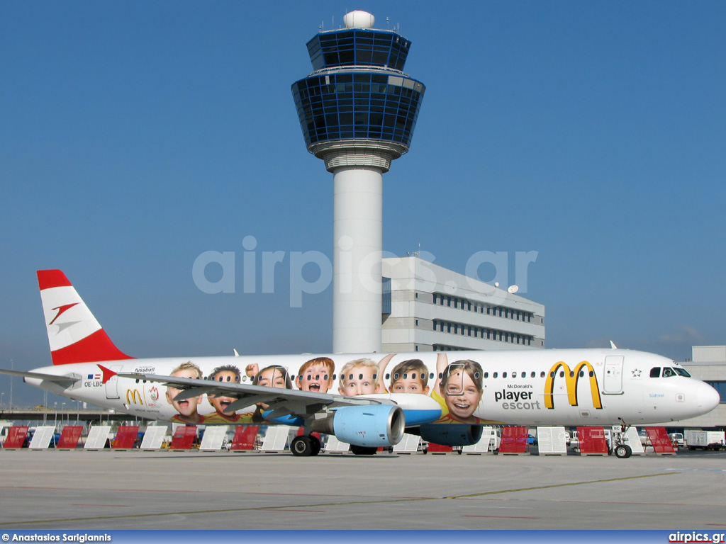 OE-LBC, Airbus A321-100, Austrian