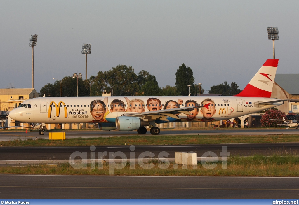 OE-LBC, Airbus A321-100, Austrian