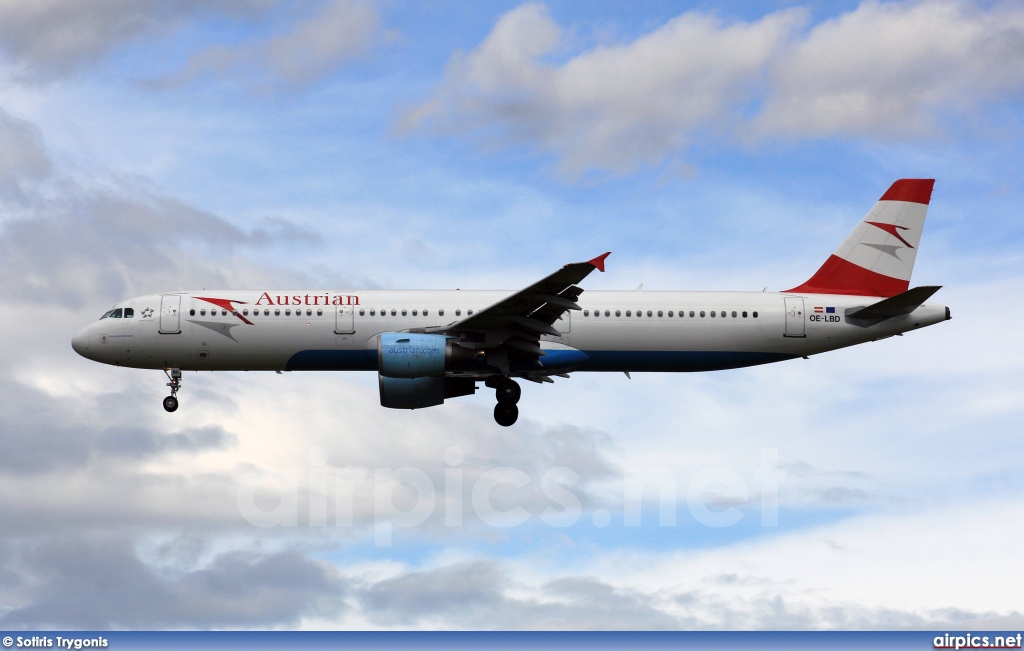 OE-LBD, Airbus A321-200, Austrian