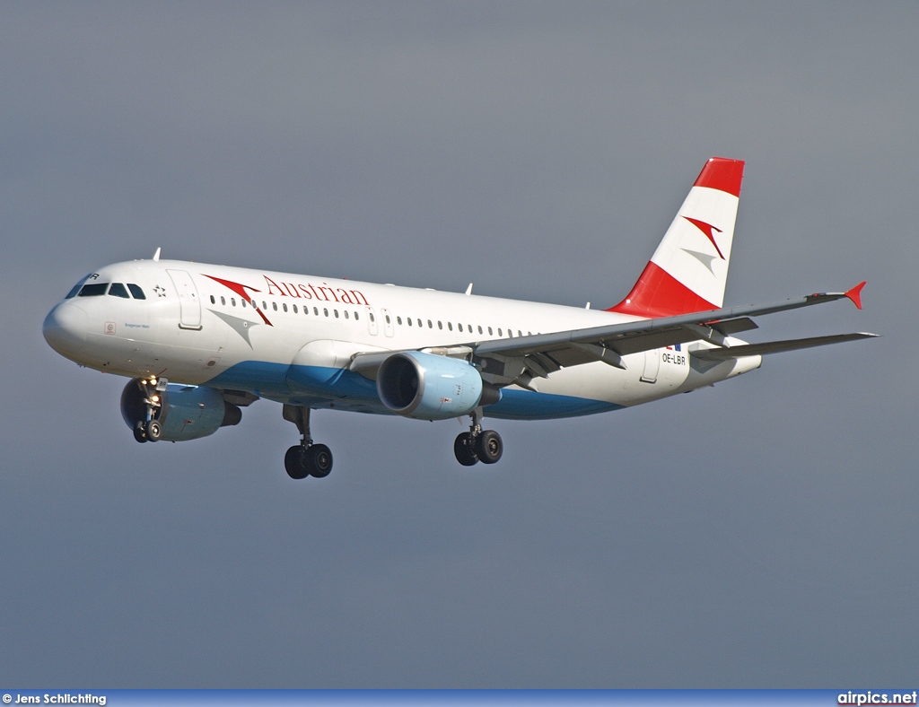 OE-LBR, Airbus A320-200, Austrian